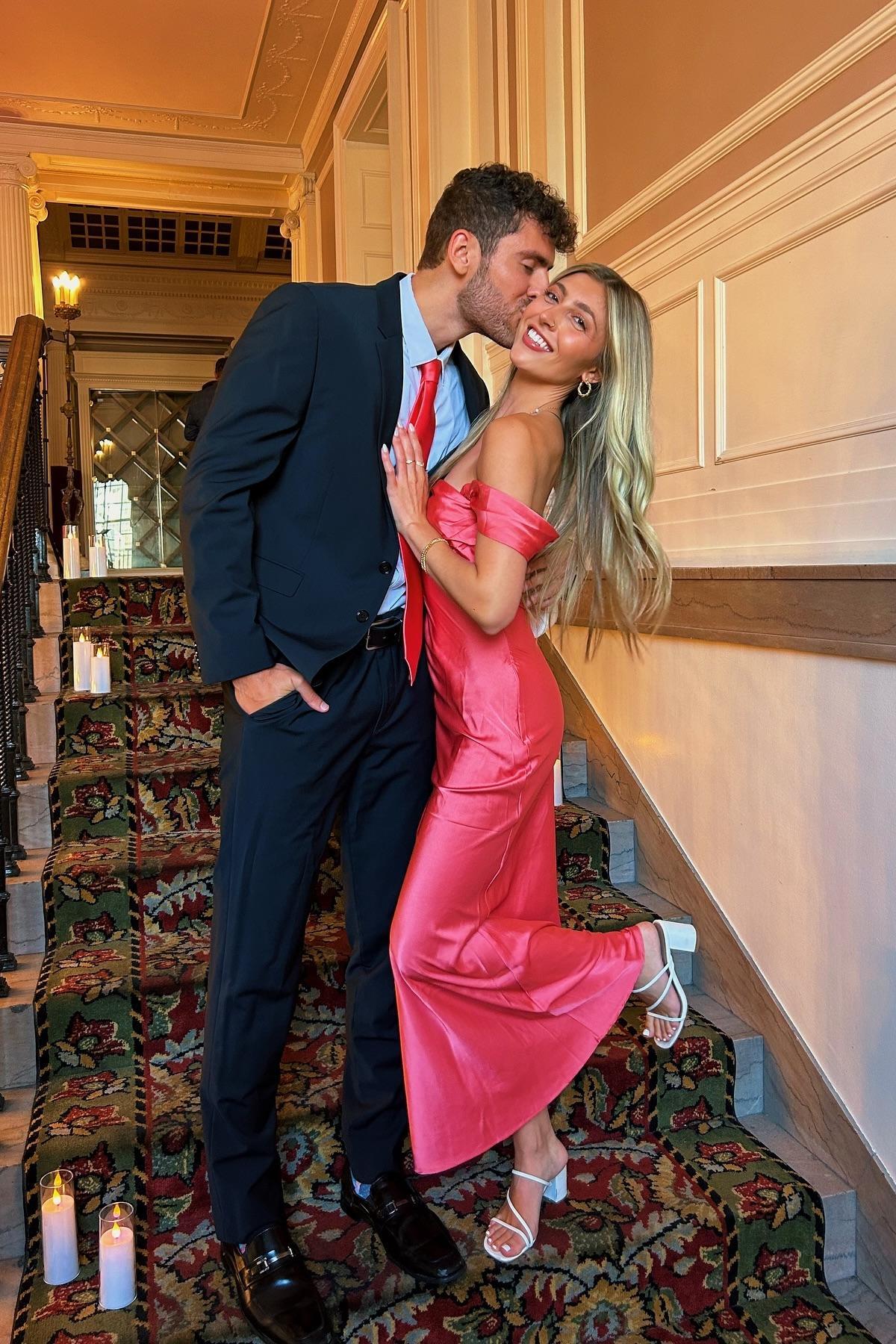 Off the Shoulder Coral Sheath Long Party Dress