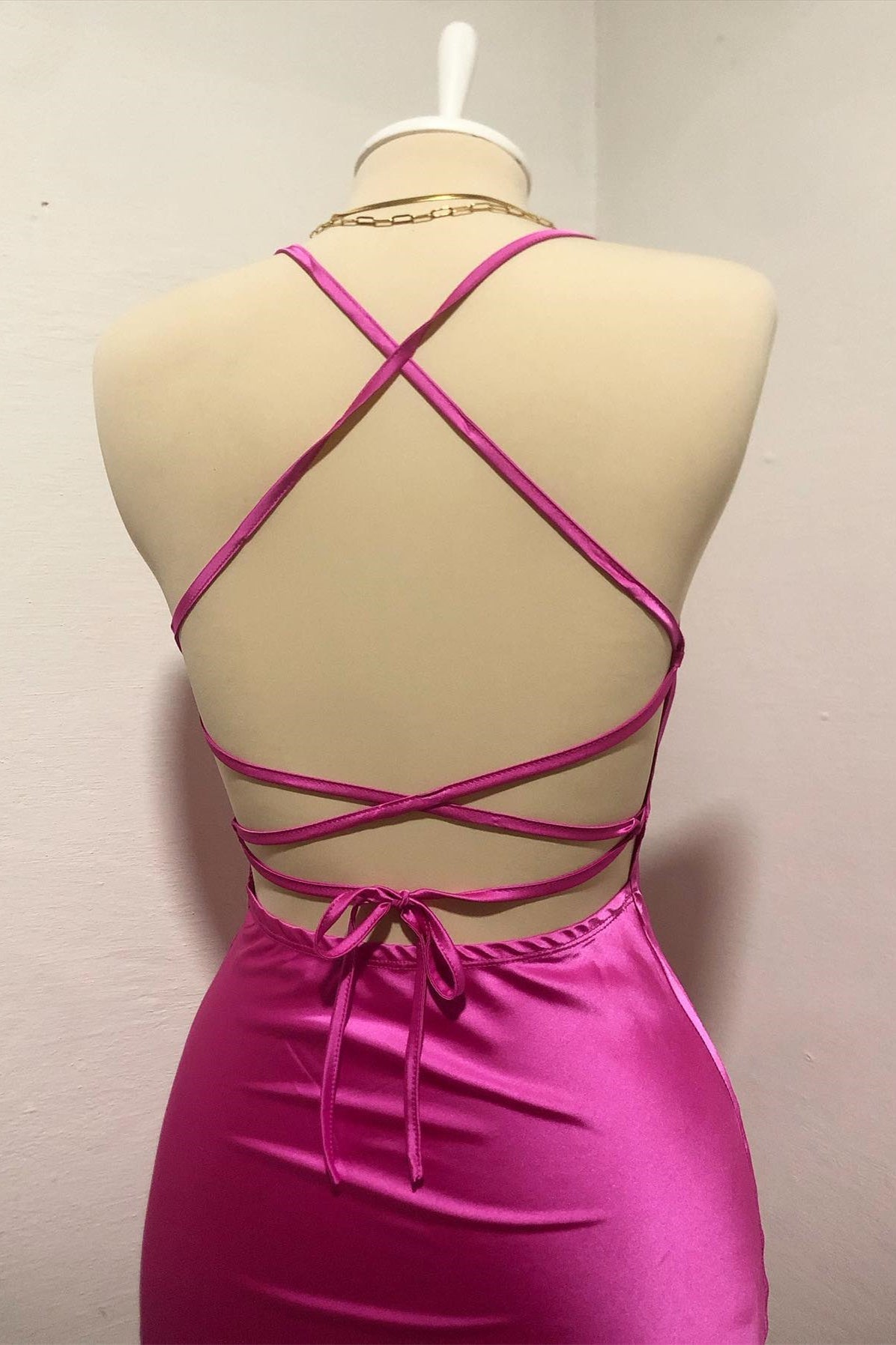 Cowl Neck A-line Homecoming Dress