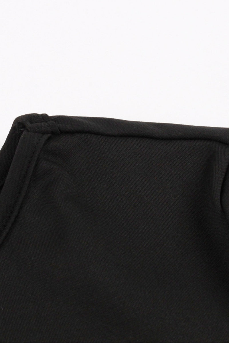 Brown Floral Vinatge Dress with Black Top