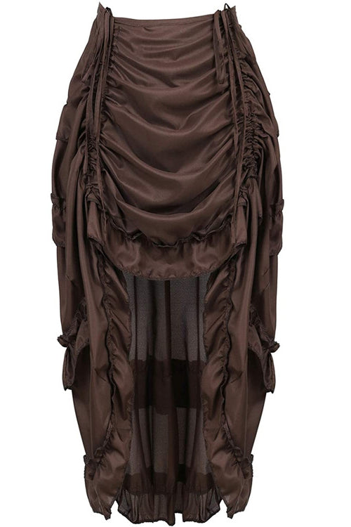 Black Hi-Low Corset Dress