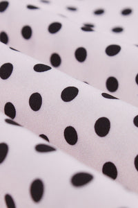 Light Pink Dot A-line Slip Vintage Dress