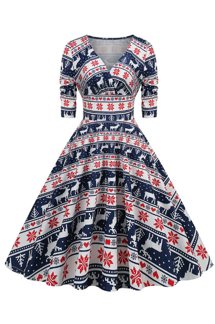 6 Styles Bohemia A-line Vintage Dress