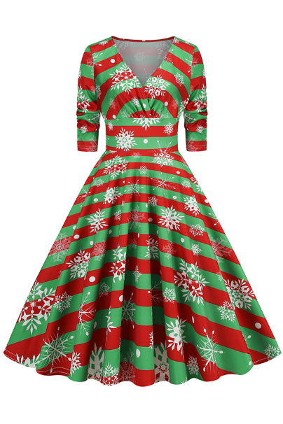 6 Styles Bohemia A-line Vintage Dress