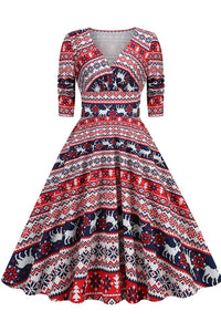 6 Styles Bohemia A-line Vintage Dress