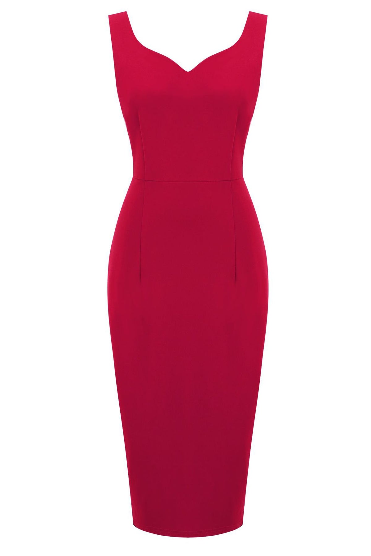 Red  Mermaid Vintage Dress