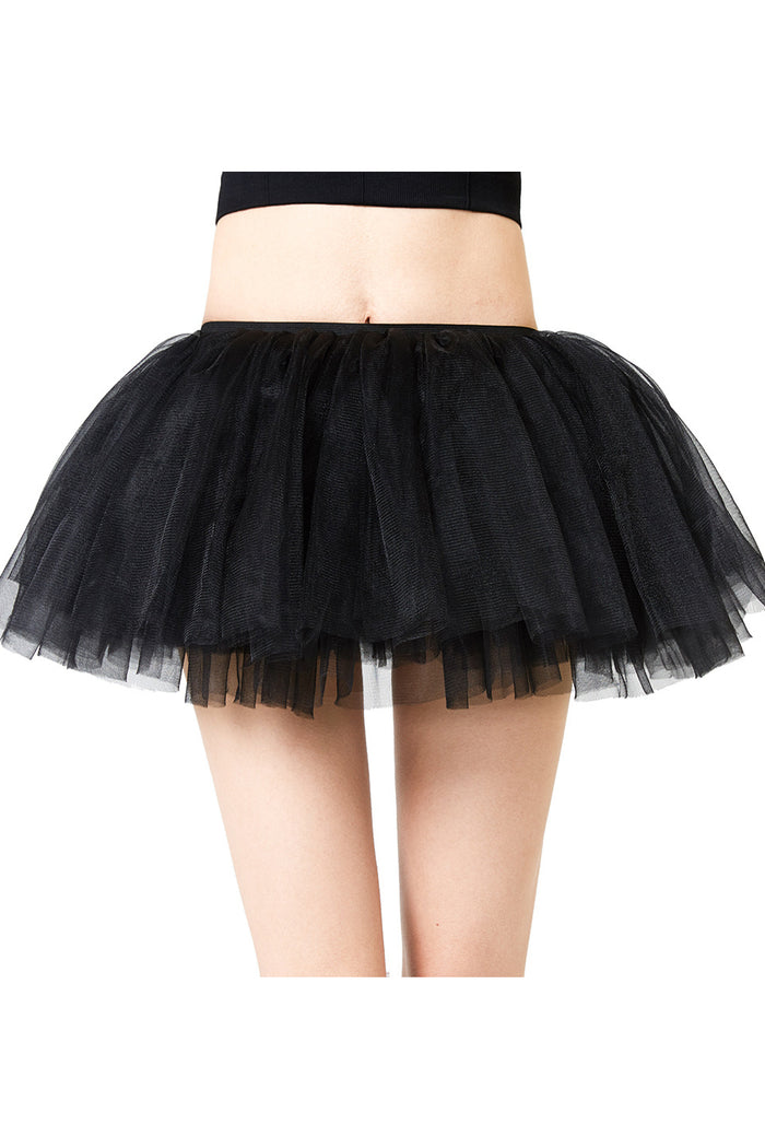 Black Tulle Tutu Petticoats