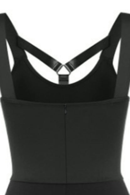 Halloween Black A-line Skeleton Prints Vintage Dress