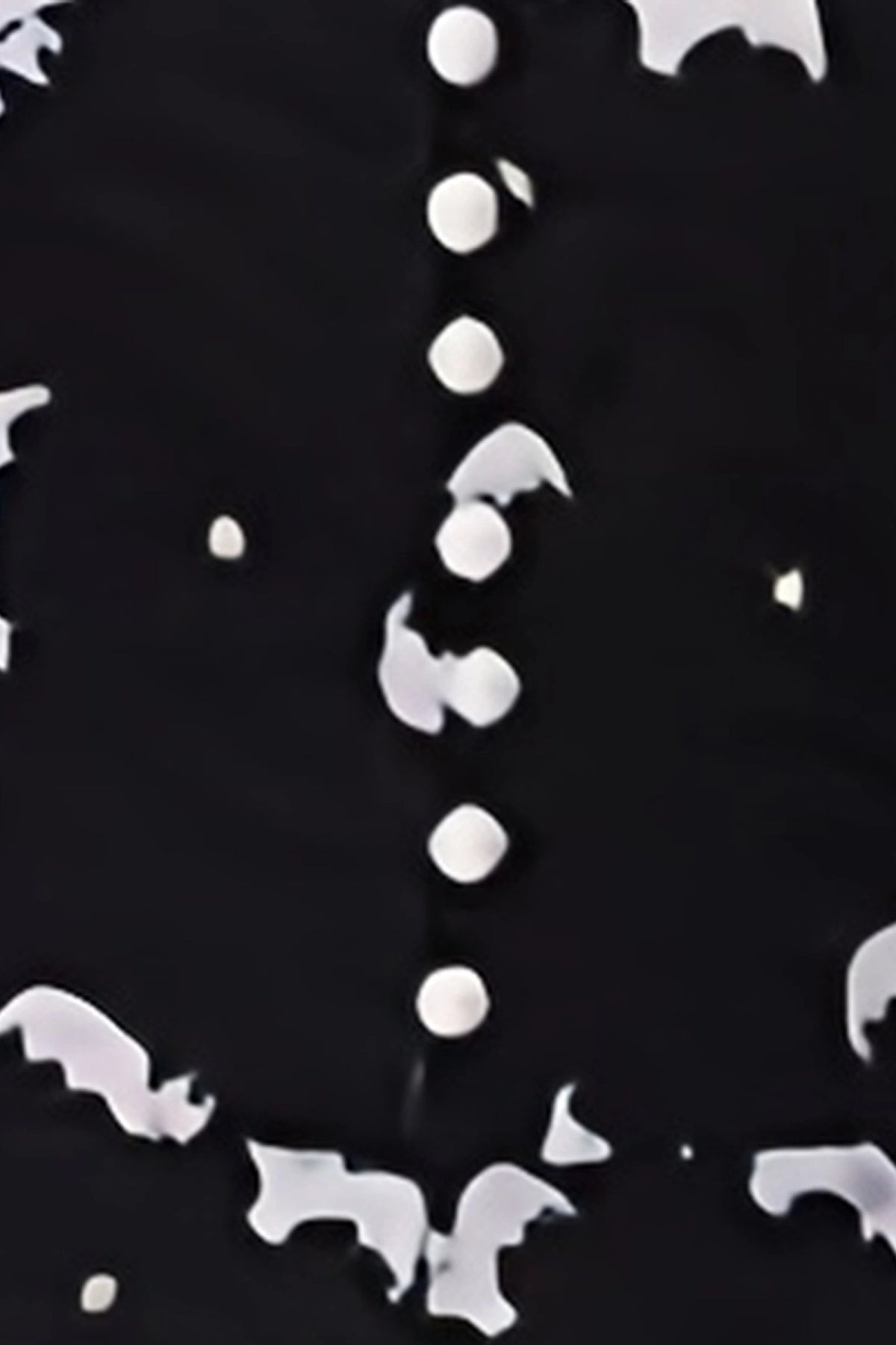 Black Halloween Bat Prints A-line Vintage Dress