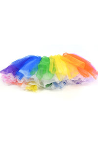 Iridescent Tulle Tutu Mini Petticoat