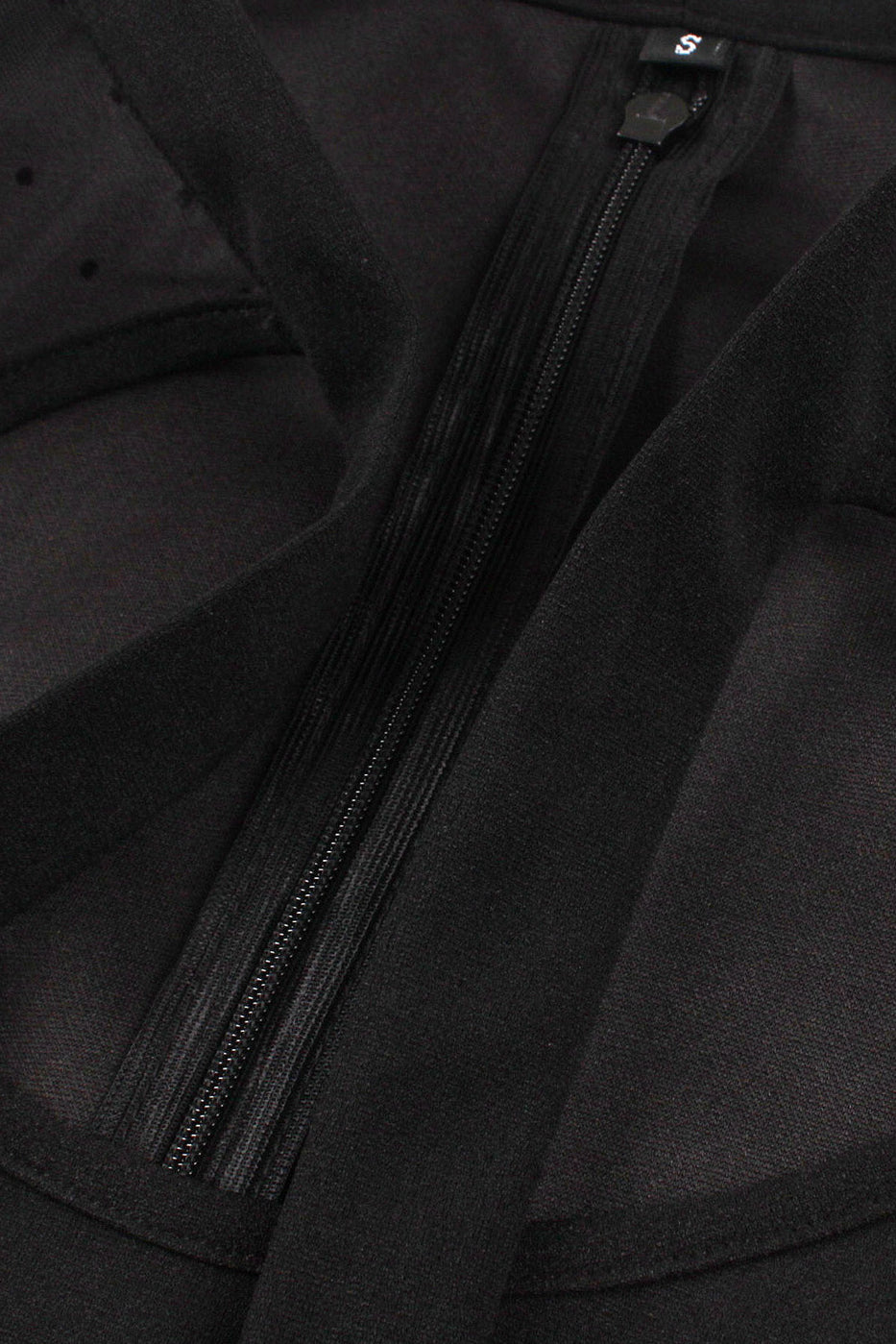 Black Sleeveless Bow Tie A-line Embroidery Vintage Dress