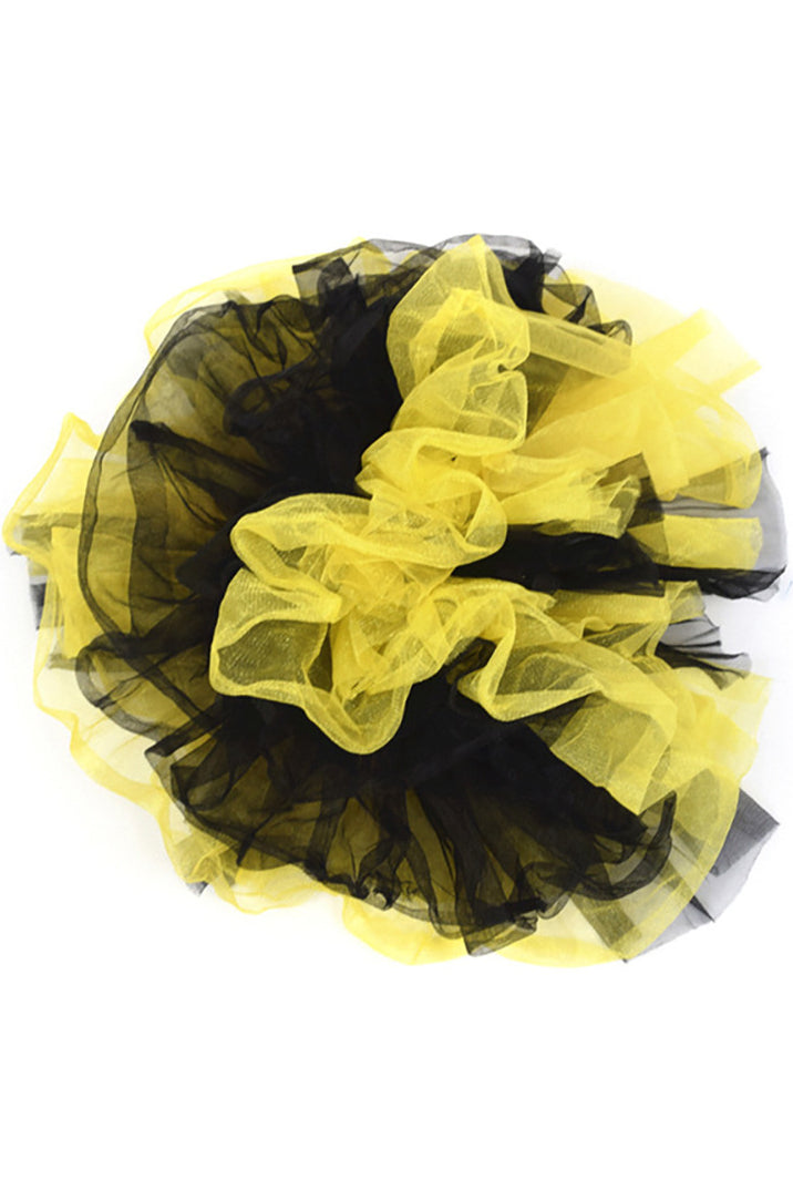 Yellow and Black Tulle Tutu Mini Petticoat