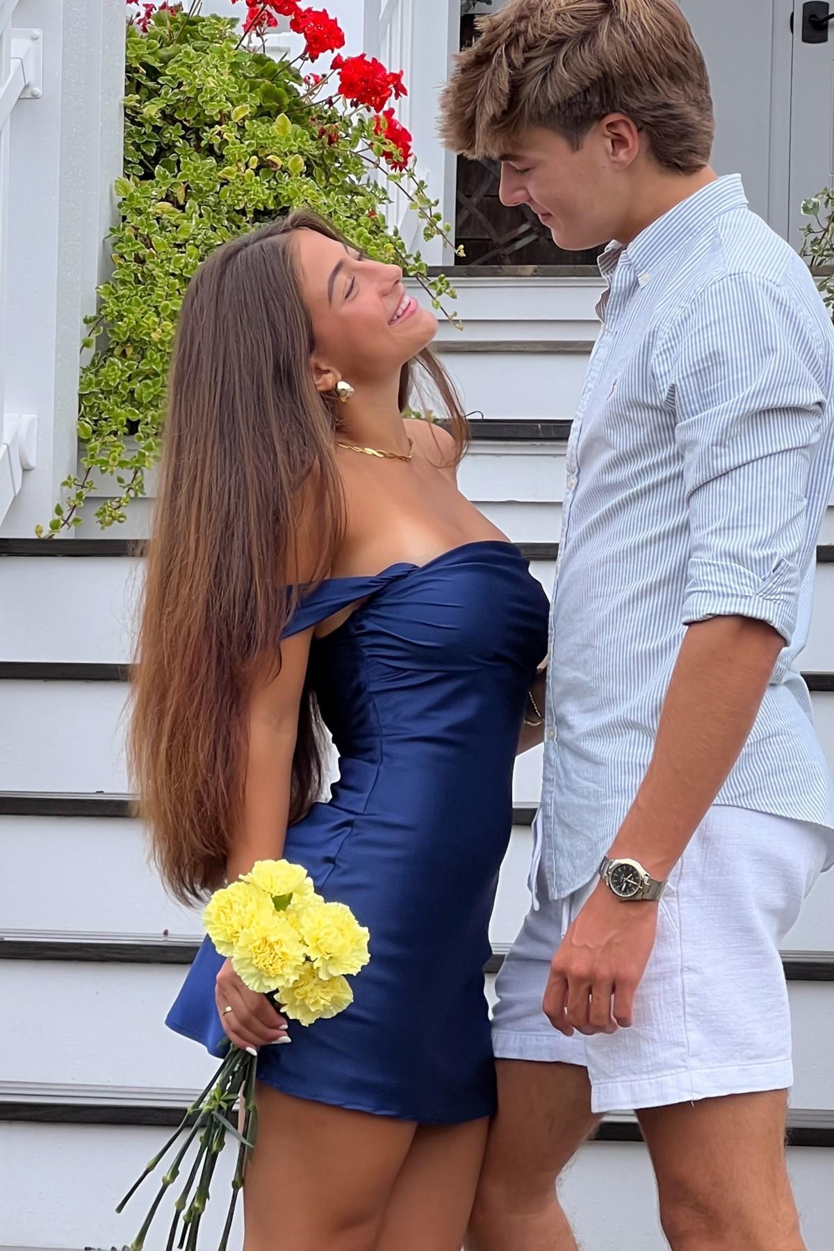 Off the Shoulder Green Short Princess Dress