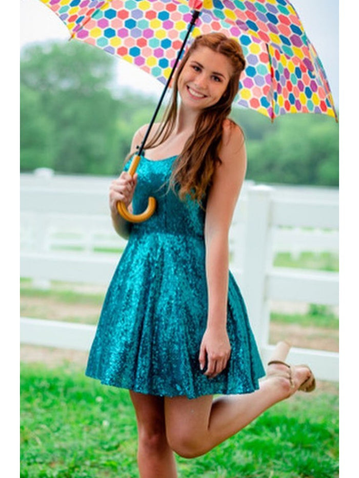 Lace-up Back Burgundy Homecoming Dress