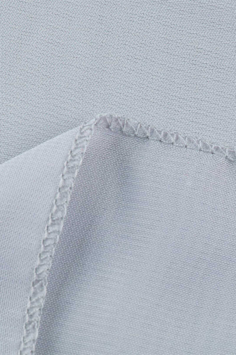 Two-Piece Grey Lace Long Mother of the Bride Dress