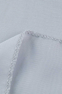 Two-Piece Grey Lace Long Mother of the Bride Dress