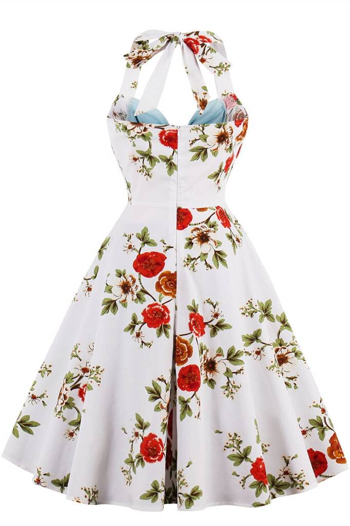 1950s Vintage Hater Floral Short Dress