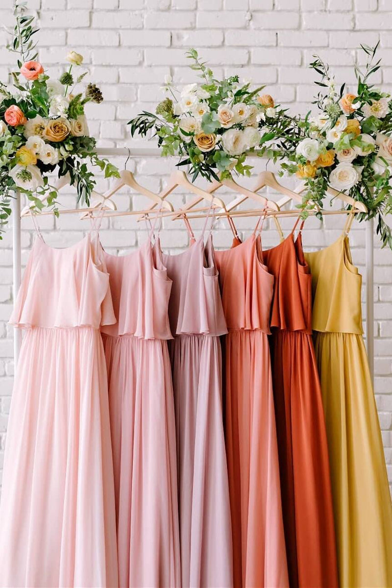 Off The Shoulder Navy Blue Long Bridesmaid Dress