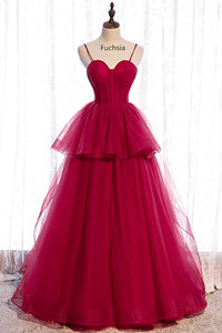 Elegant Spaghetti Straps Green Ball Gown