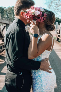 Stunning Mermaid Sequined Long Formal Dress