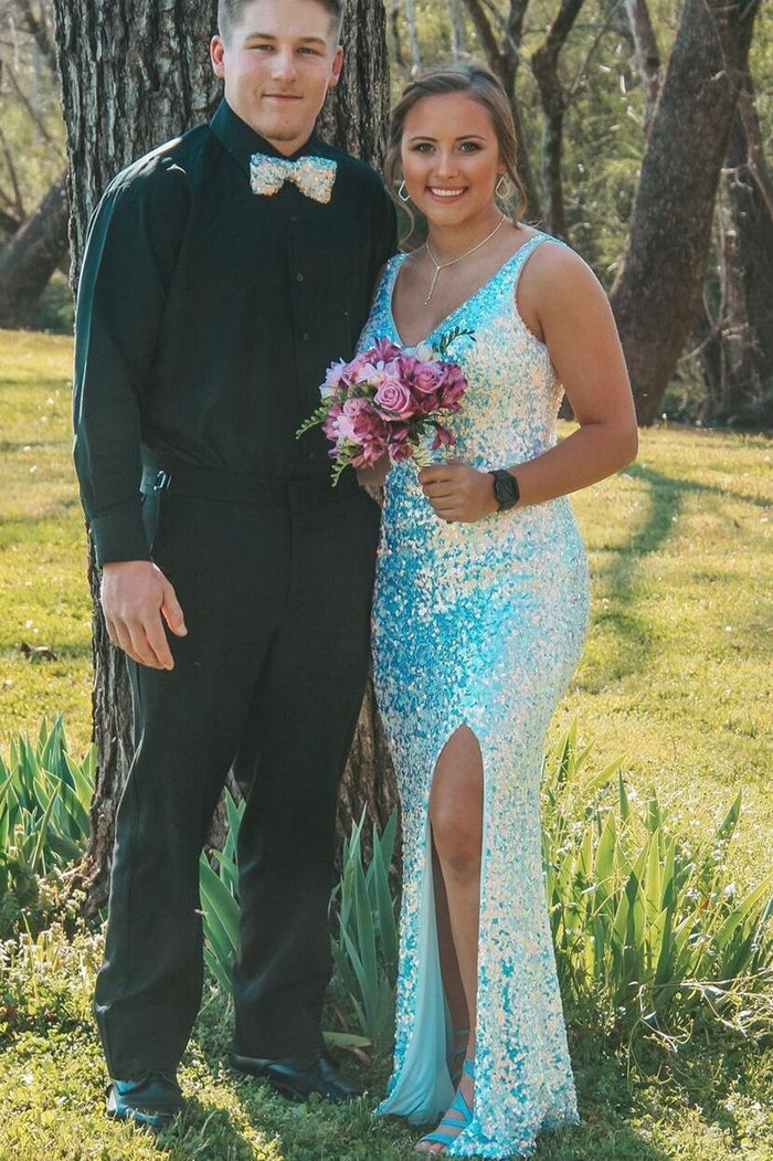 Stunning Mermaid Sequined Long Formal Dress