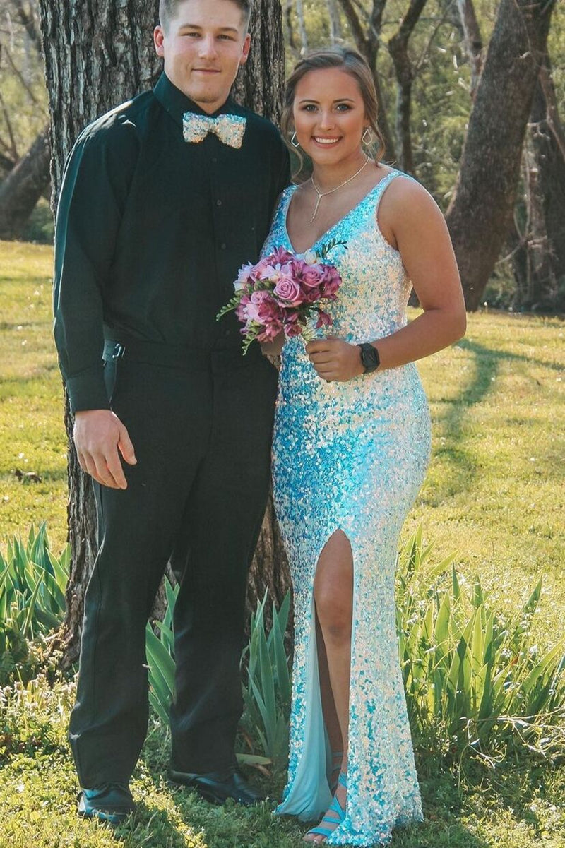 Stunning Mermaid Sequined Long Formal Dress