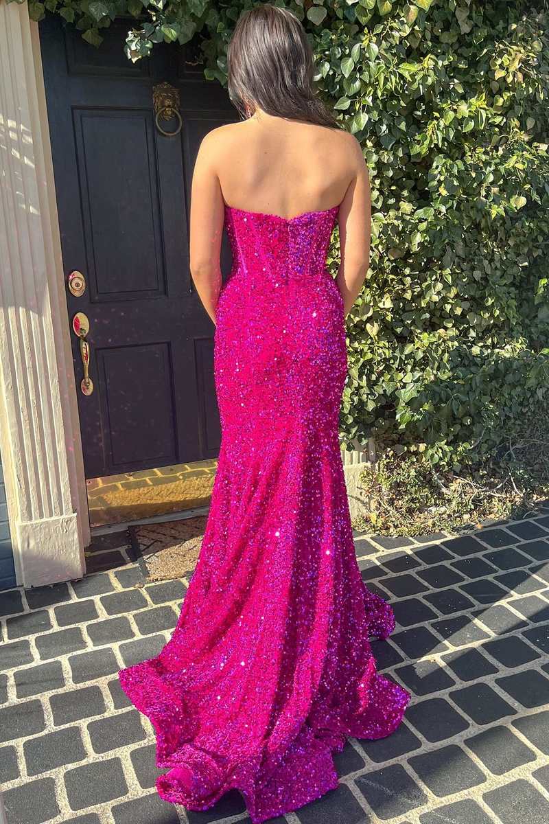 Hunter Green Sweetheart Mermaid Long Prom Dress