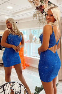 Beaded Red Boydcon Mini Party Dress