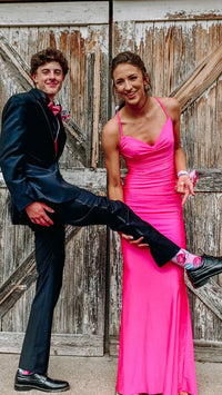 Elegant Green Mermaid Spaghetti Straps Long Prom Dress